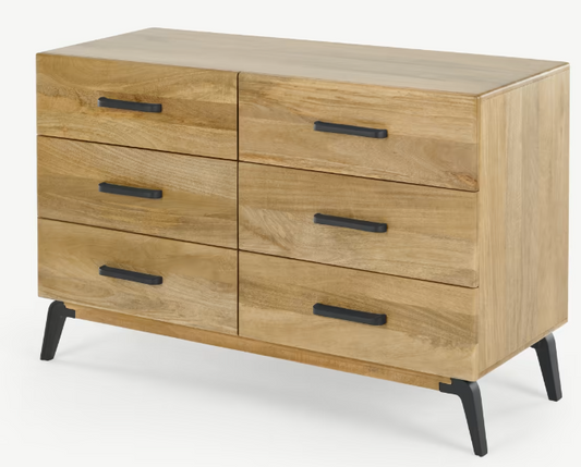 LUCIEN WIDE CHEST OF DRAWERS, 45x120x81cm