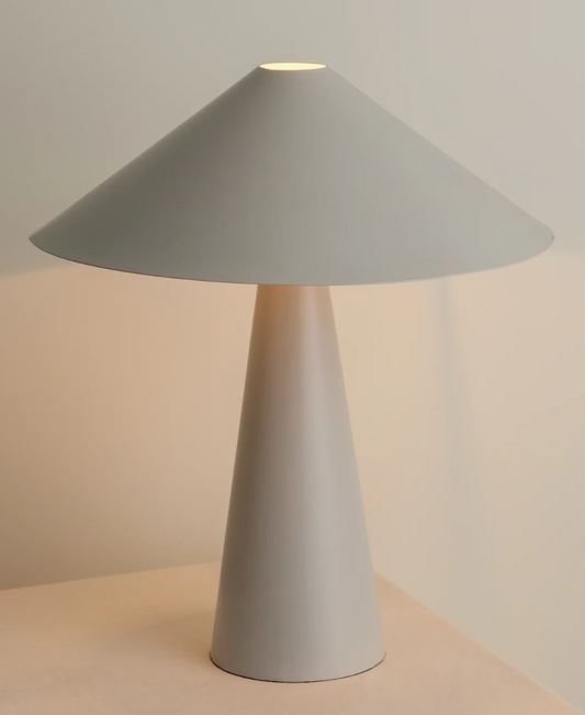 Orta - 1 light warm white cone table lamp