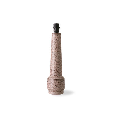 RETRO STONEWARE LAMP BASE