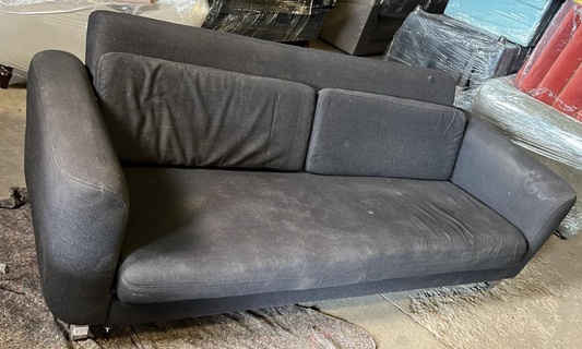 Grey 3 Seater Sofa, 100x235x80cm