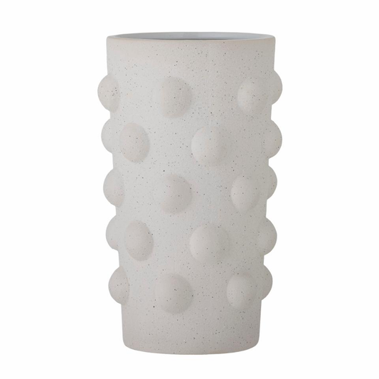 Artan Vase, White, Stoneware