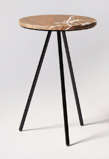 Pearl Side Table, 50x33x35cm