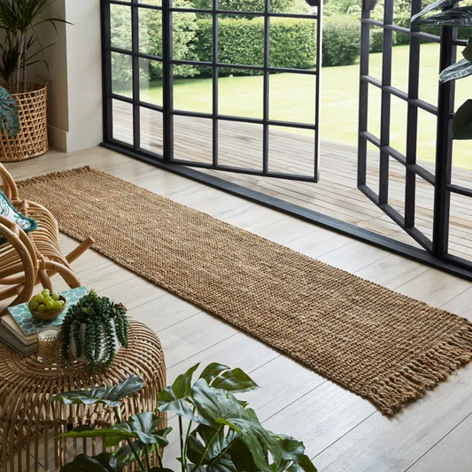 Jute Boucle Runner, 230x60cm