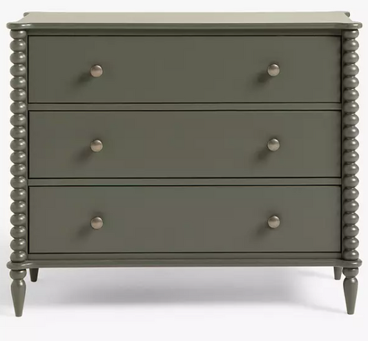 Bobbin 3 Drawer Chest, 103.4x48.7x85cm