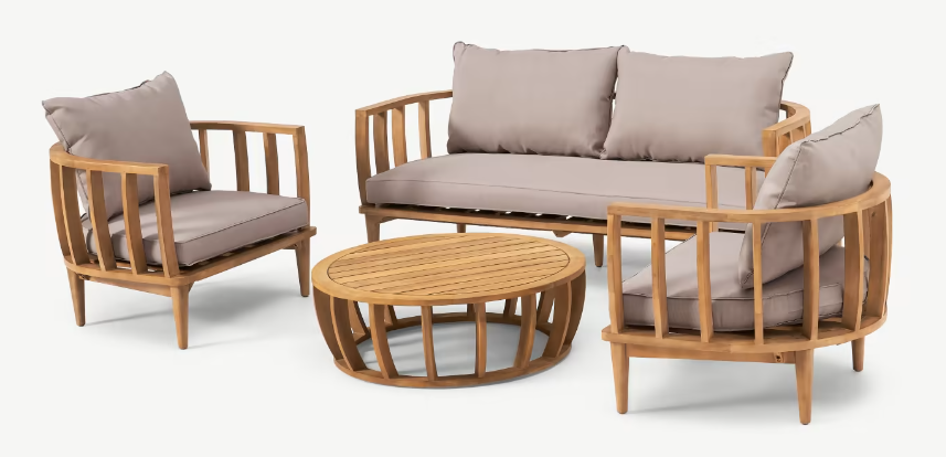 Aleksy Lounge Set, 166x71x84cm