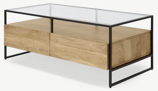 Kilby Storage Coffee Table, 47x118x60cm