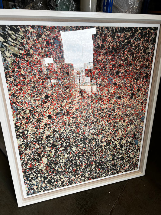 Memory Ware Flat, 110 x 128cm, framed