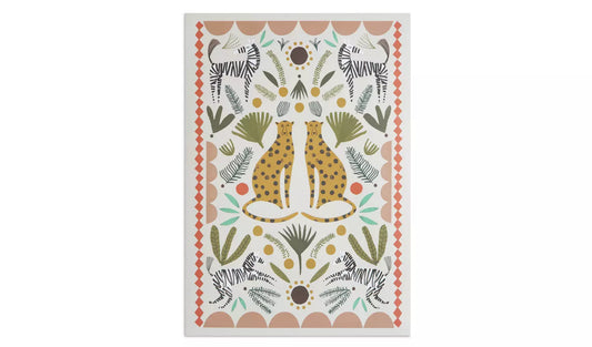 Habitat Animal Print Unframed Wall Print - A3