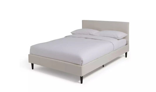 Argos Home Skylar Small Double Bed Frame - Grey, 126x199x87.5cm
