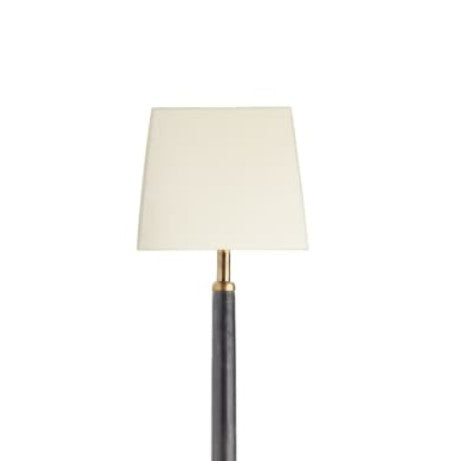 13cm tapered square lampshade in ivory dupion silk