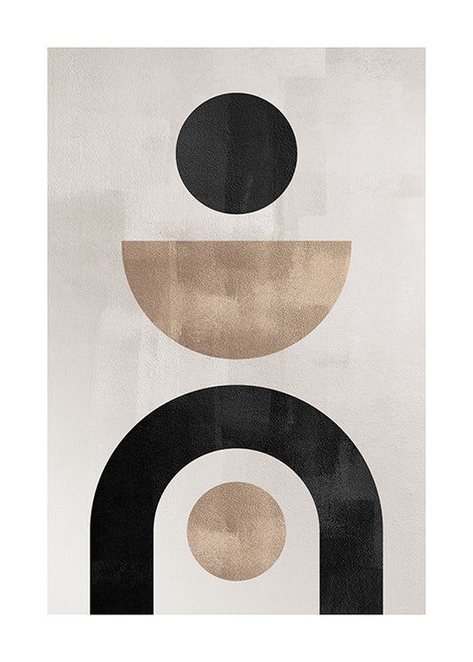 Berlin Shapes No1 Poster, 50x70