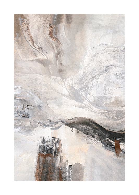 Contemporary Abstract No1 Poster, 30x40