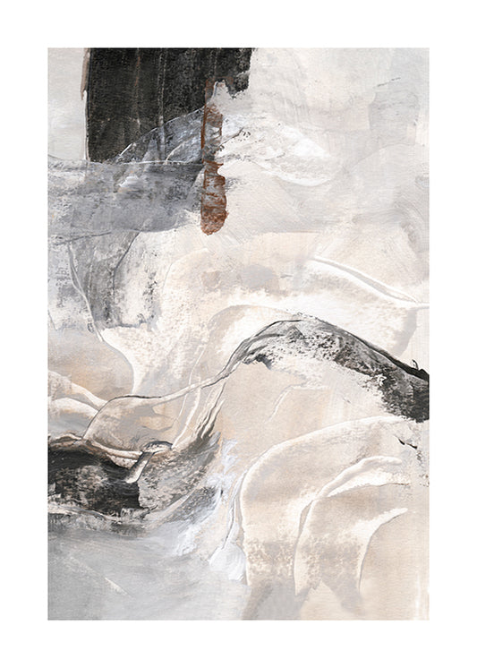 Contemporary Abstract No2 Poster, 50x70