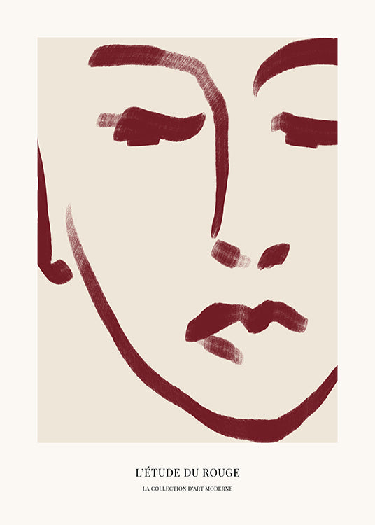 Rouge No. 2 Poster 30x40cm