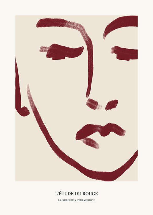 Rouge No. 2 Poster 30x40cm