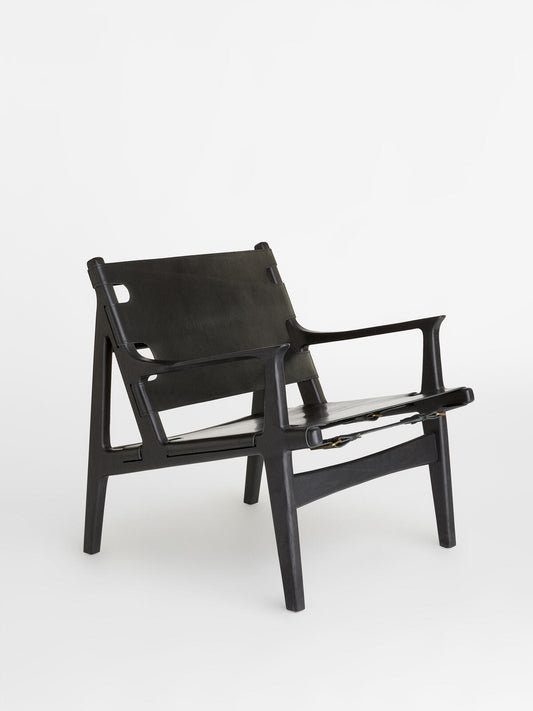 Sagrada Chair, Black Leather, 61x76x59cm