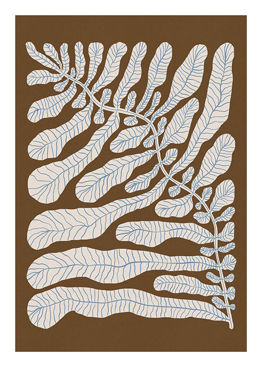 One Hundred-Leaved Plant No1 Poster 50x70cm