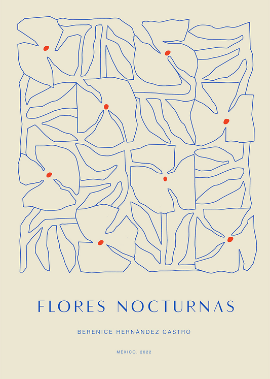 Flores Nocturnas 01, 50x70