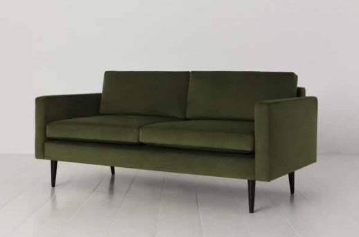Model 01 - Flat Pack 2 Seater Velvet Vine, 85x175x83cm