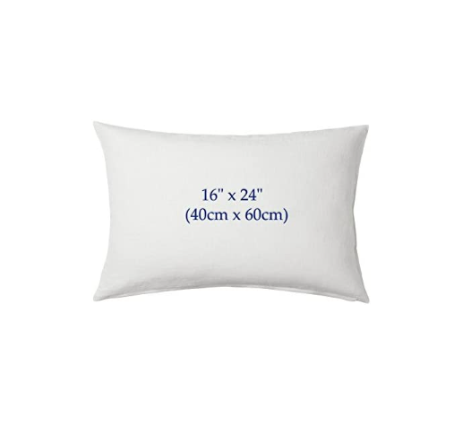 Night Comfort Anti Allergy Polyester Filled Cushion Inner Pads 40x60cm