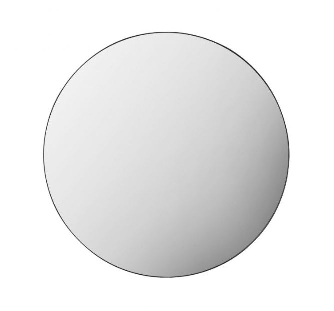 Bowie Round Mirror Black