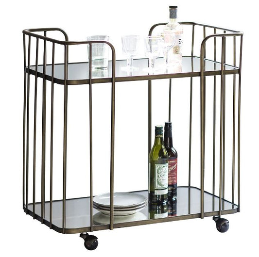 Verna Drinks Trolley Bronze, 75x46x79cm