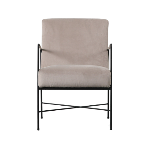 Chartham Armchair Grey, 56x74.5x82cm