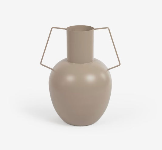Bellabel Vase In Light Brown Metal