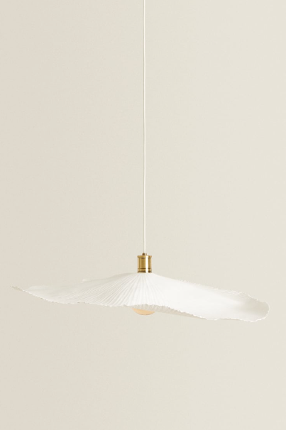 Double-Leaf Ceiling Lamp, 120x78x73cm