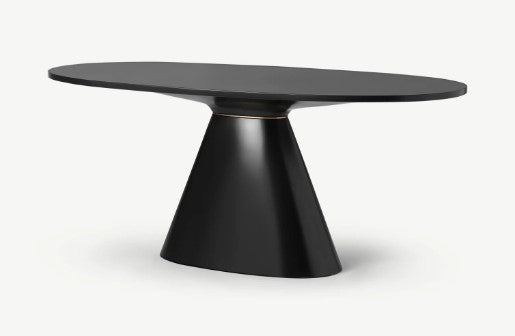 Rumana 6 Seat Oval Dining Table, 180x90x76cm