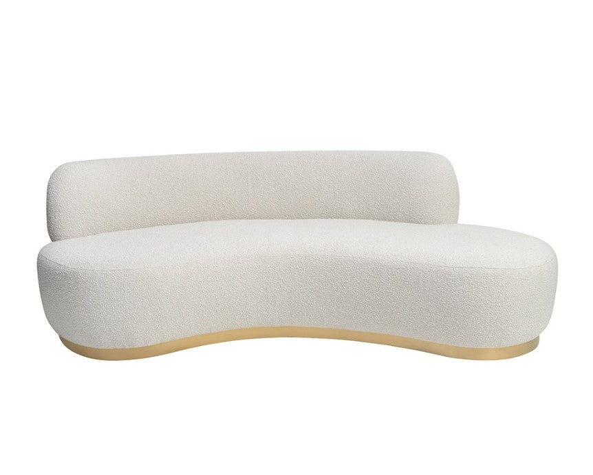 Sasha Sofa Boucle Sand, 228x102x79cm
