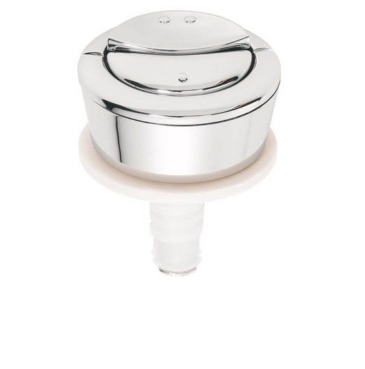 Wirquin Dual Flush Chrome Toilet Push Button
