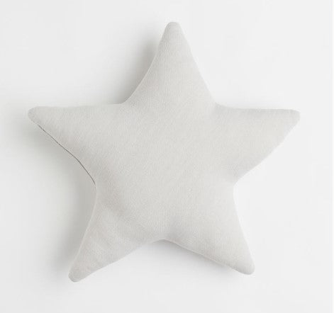Star-shaped cushion, Light Grey