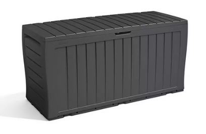 Keter Marvel+ 270L Garden Storage Box - Grey