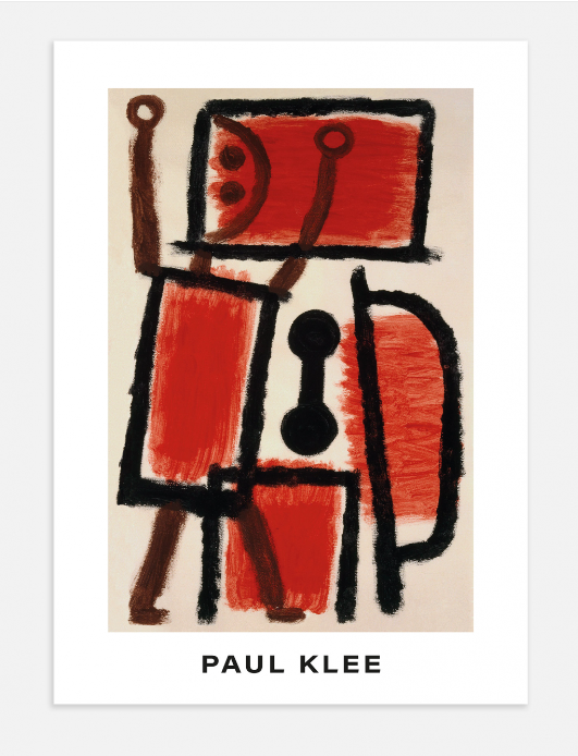 Locksmith by Paul Klee Poster 50x70cm