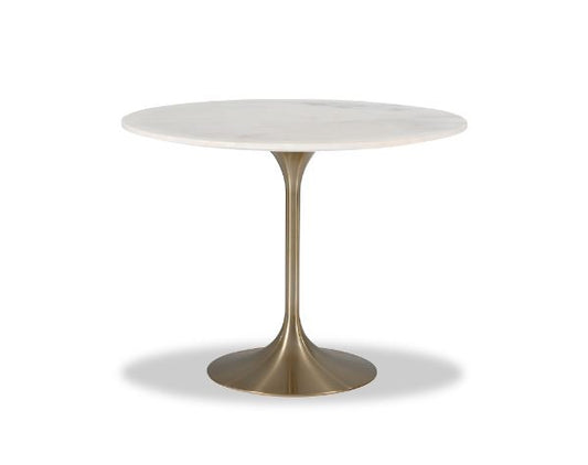 Telma Dining Table Brass II, 120x75.5cm