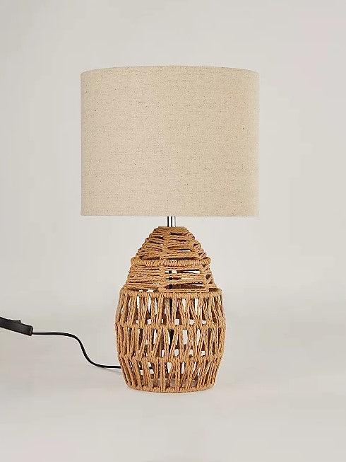 Rattan Table Lamp