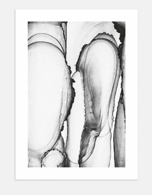 Monochrome Ink Two Poster 30x40cm