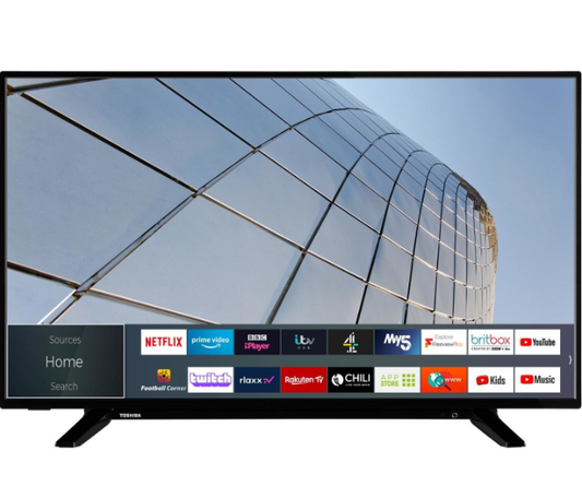 Toshiba UL21 43" 4K Ultra HD with HDR10 LED Freeview Play Smart TV