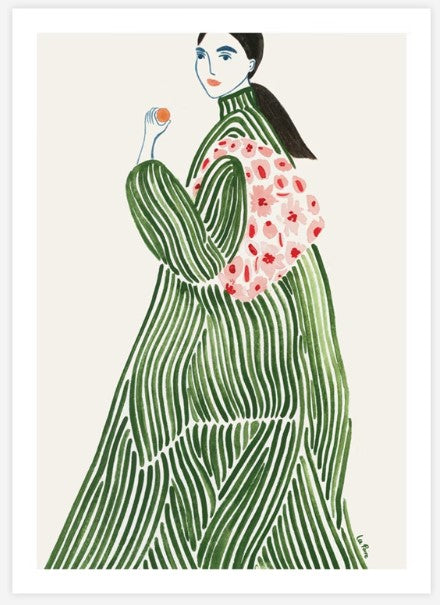 LA POIRE – GREEN COAT POSTER