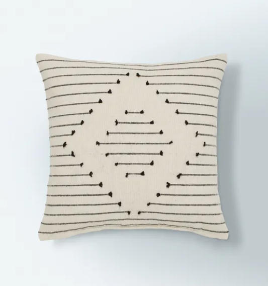 Global Diamond Cushion Cover Natural