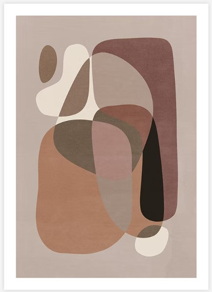 Curvy Forms Poster