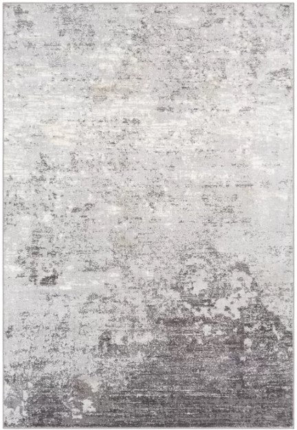 Power Loom Charcoal/White Rug, 160x220cm