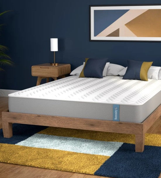 Adamine Serenity Coil Spring And Comfort Foam Hybrid Mattress, King Size