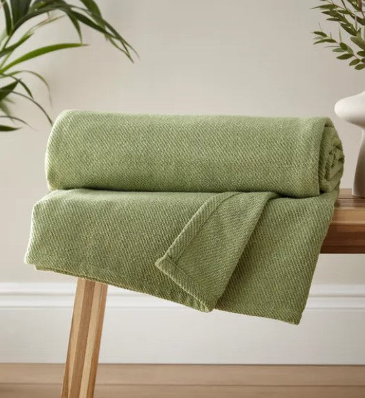 Ashley Throw 130x180cm, Fern