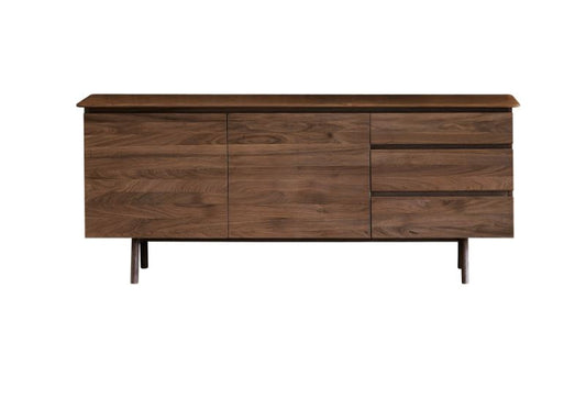 Madrid 2 Door 3 Drawer Sideboard Walnut, 171x45x70cm