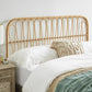 Natural Cane Headboard, Double, 114x135x3.5cm
