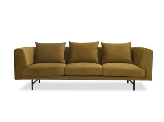 Mossi Sofa - Baxter Honey Velvet, 229x91x71cm