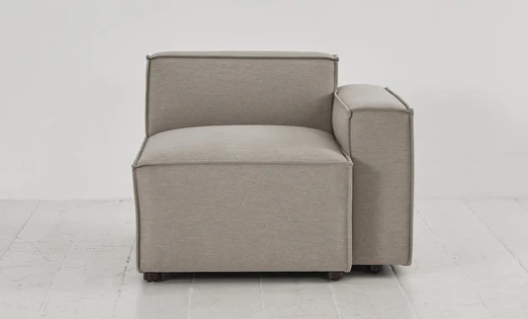 Right Arm Sofa Module | Pumice
