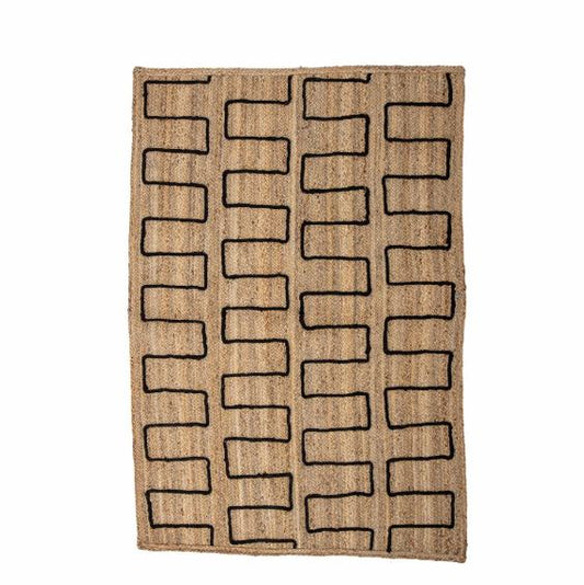 Dell Rug, Brown, Jute 180x120cm